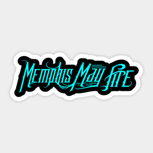 MEMPHIS MAY FIRE BAND Sticker